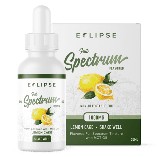 Full Spectrum Lemon Cake Flavored CBD Tincture